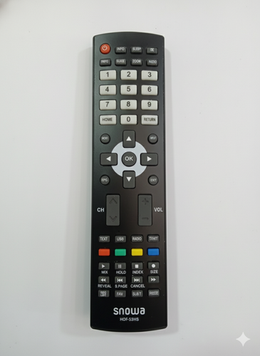 کنترل اصلی تلوزیون اسنوا مدل HOF-53HS