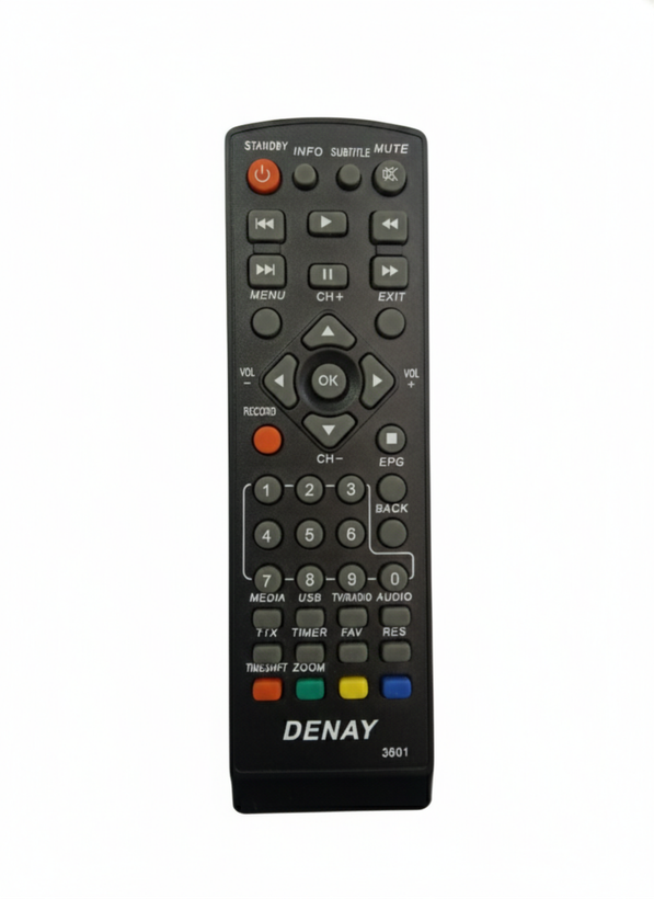 کنترل اصلی گیرنده دیجیتال دنای DENAY مدل 3601